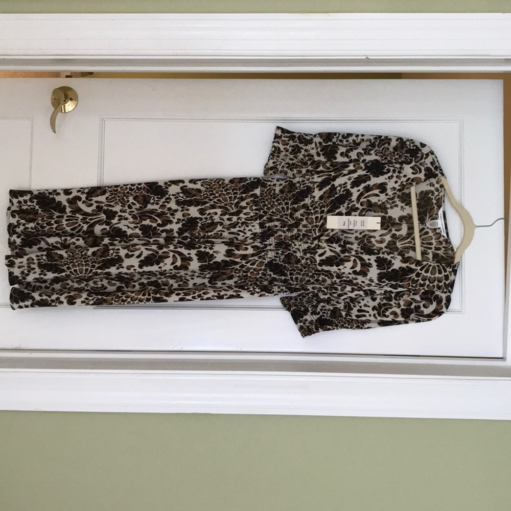 Diane Von Furstenberg animal print dress size 6